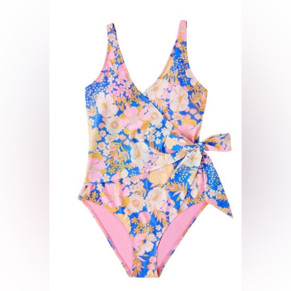 Floral swim wear